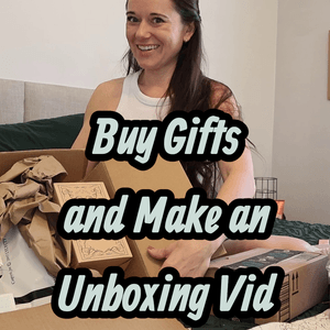 Buy Gifts and Make an Unboxing Vid