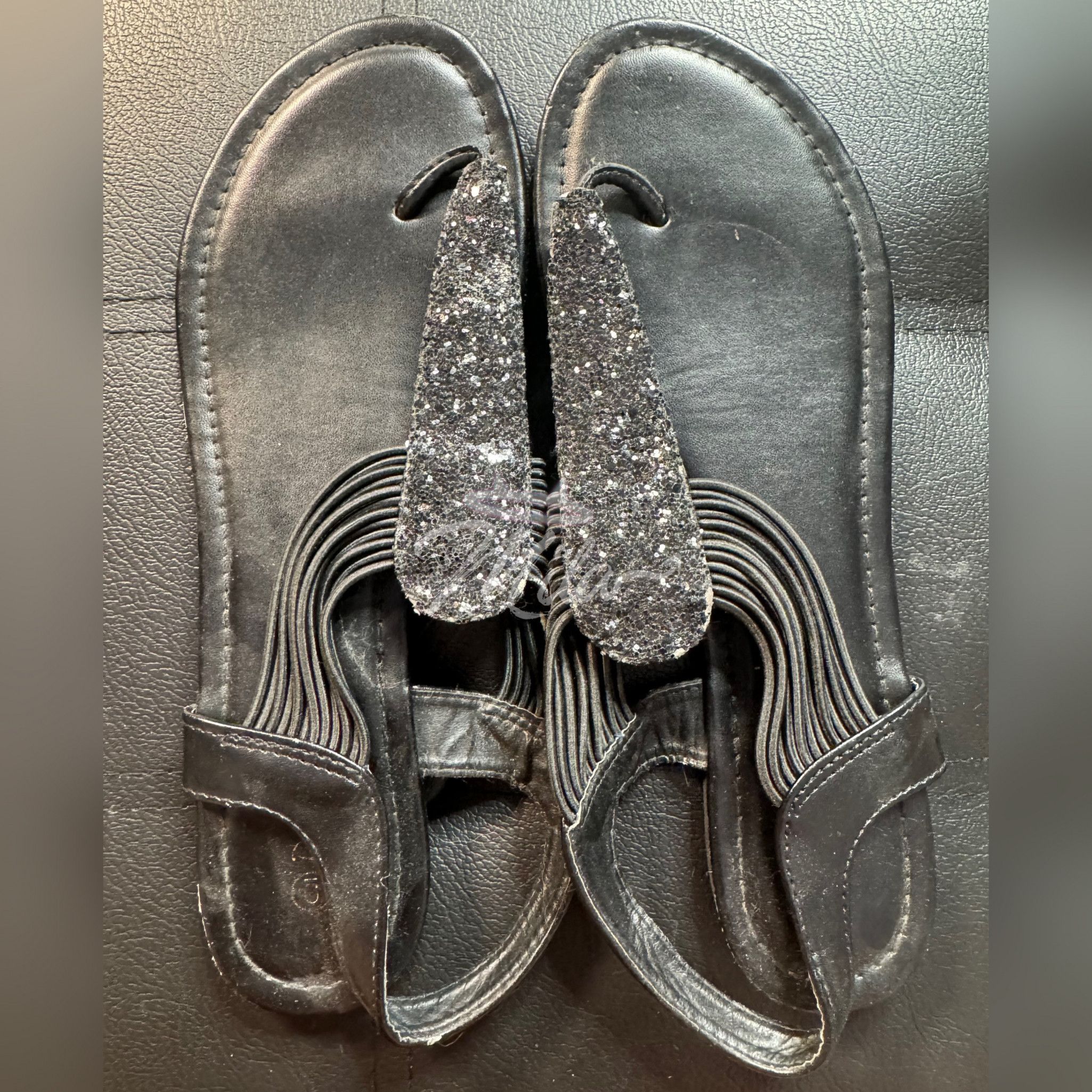 2020 Glitter T Strap Sandals