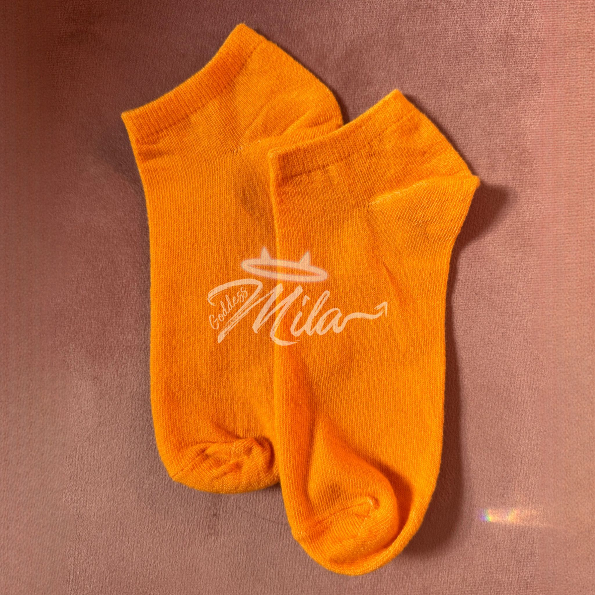 Dark Yellow Socks 2 Days Wear