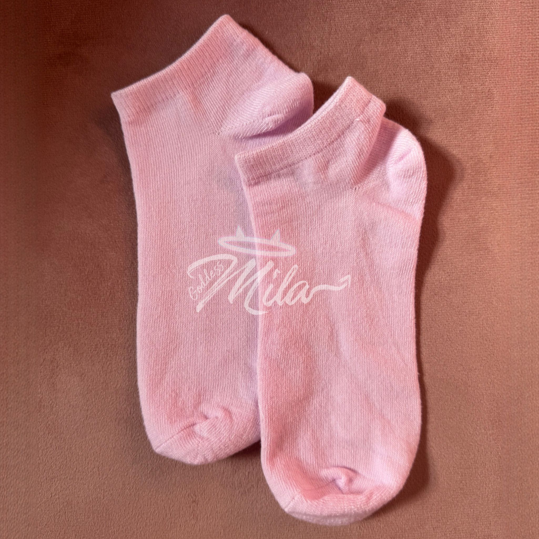 Light Pink Socks 4 Days Wear