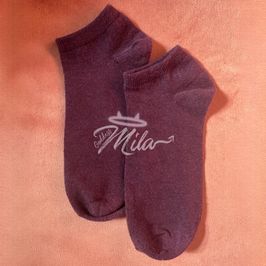 Plum Purple Socks 3 Days Wear