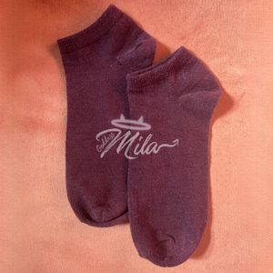 Plum Purple Socks 3 Days Wear