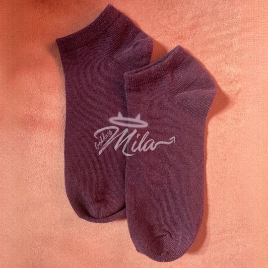 Plum Purple Socks 3 Days Wear