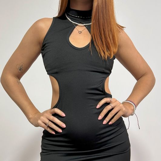 Night Out Black Dress