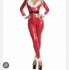 SFW Christmas latex