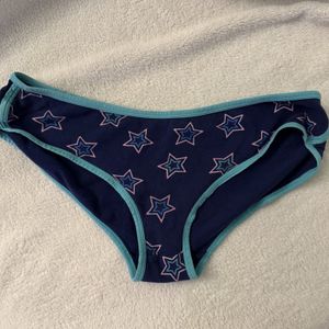 Cotton Fullback Panties With Stars