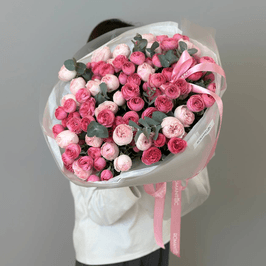 A bouquet of flowers for me