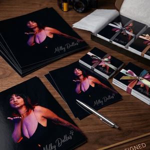 Signed printed photos