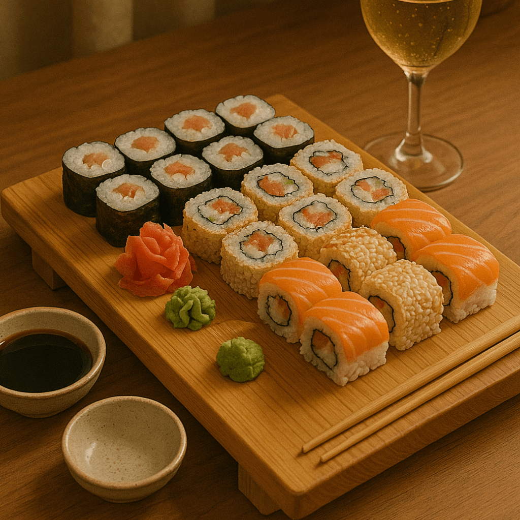 Treat Me to Sushi Rolls
