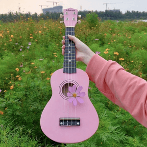 A Cute Pink ukulele for me!