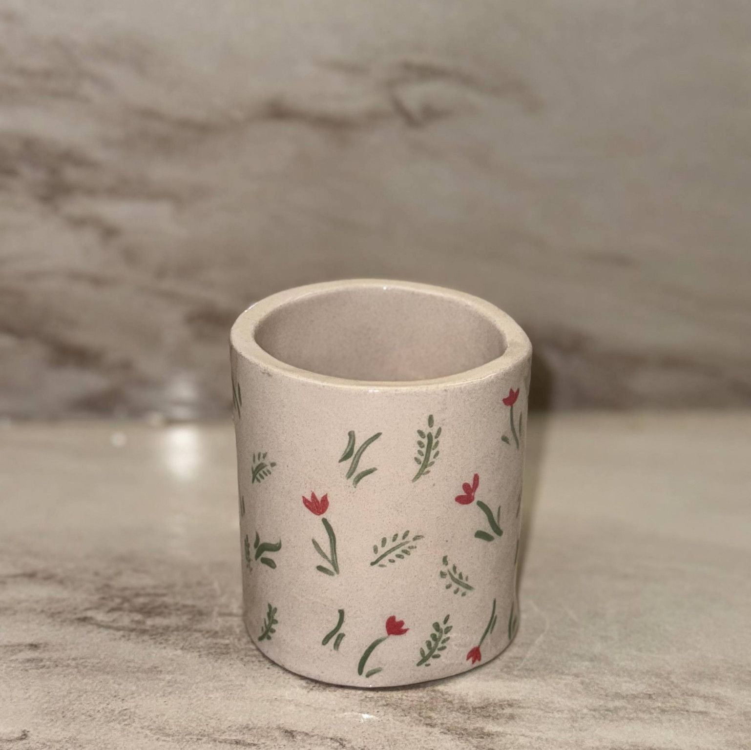 Handthrown Moonlit Whisper: The One and Only Tiny Cup