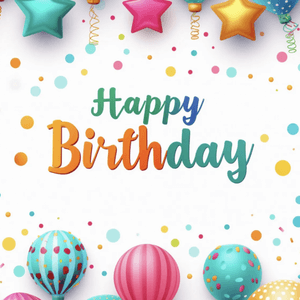 Happy birthday greetings