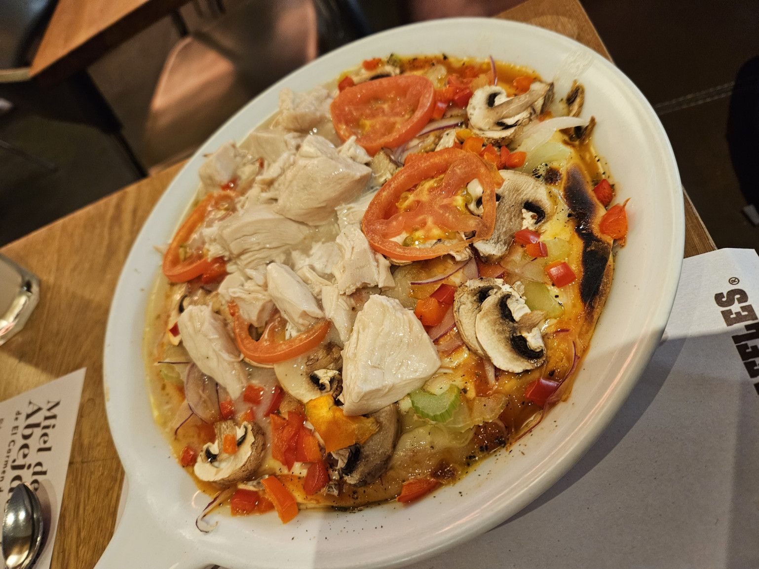 vegetarian pita!