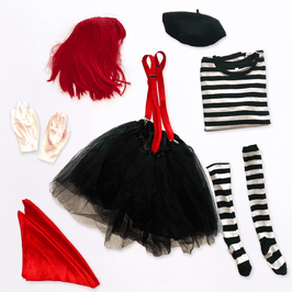 ASLYUM PART 1 MIME COSTUME