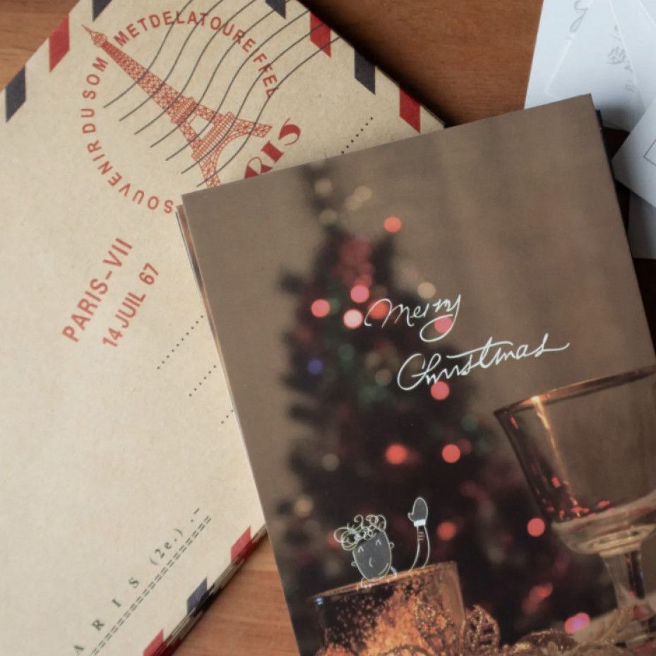 Handwritten post card