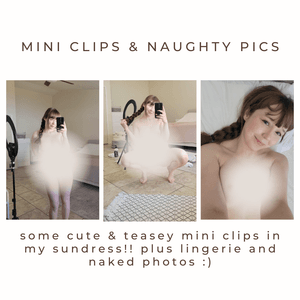 Sundress Tease: 10 Photos 6 Clips