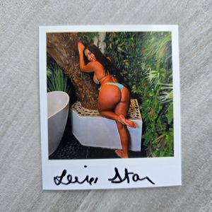 HandSigned Polaroid Photo  Exclusive Collectible 1