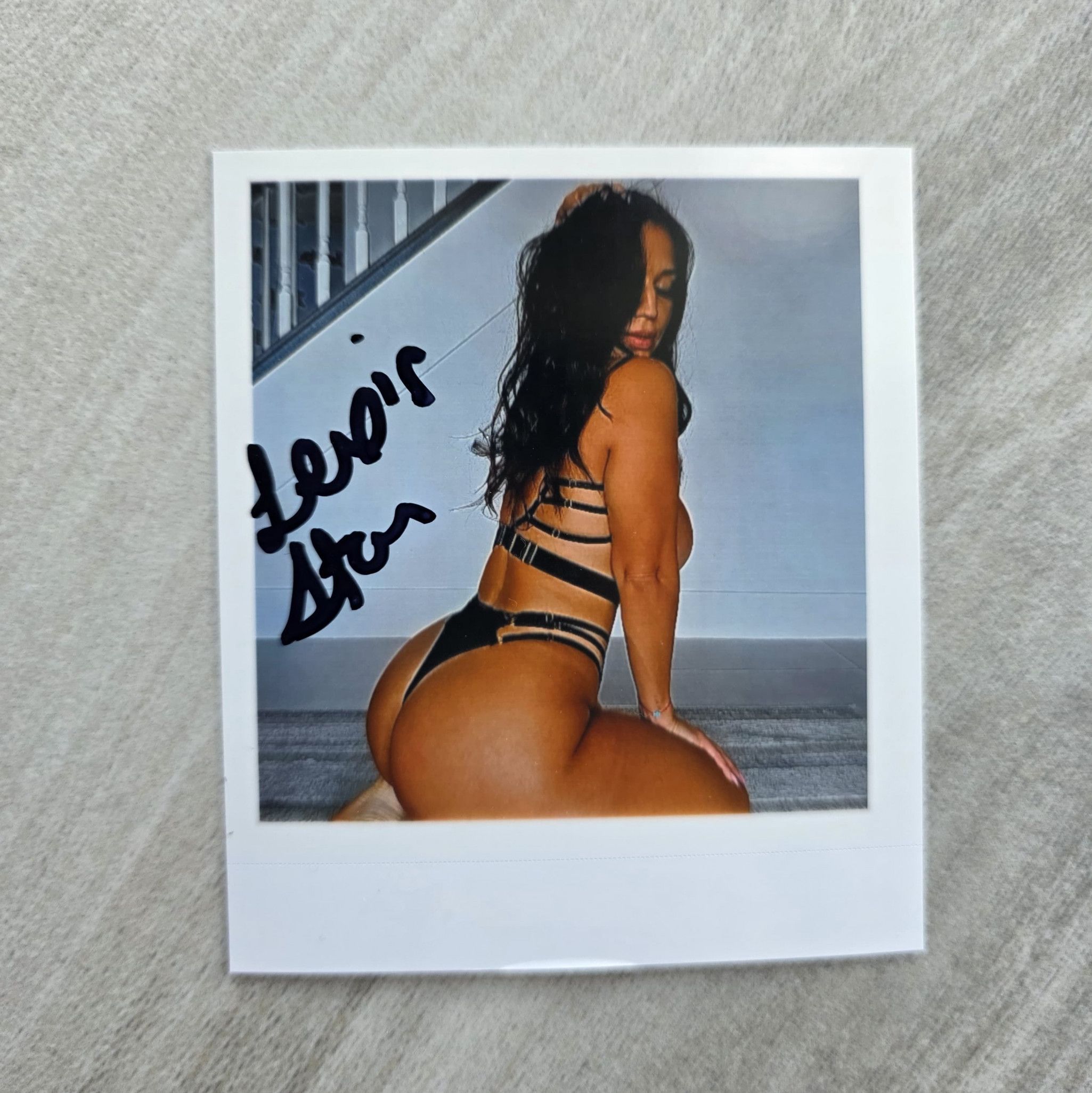HandSigned Polaroid Photo  Exclusive Collectible 3