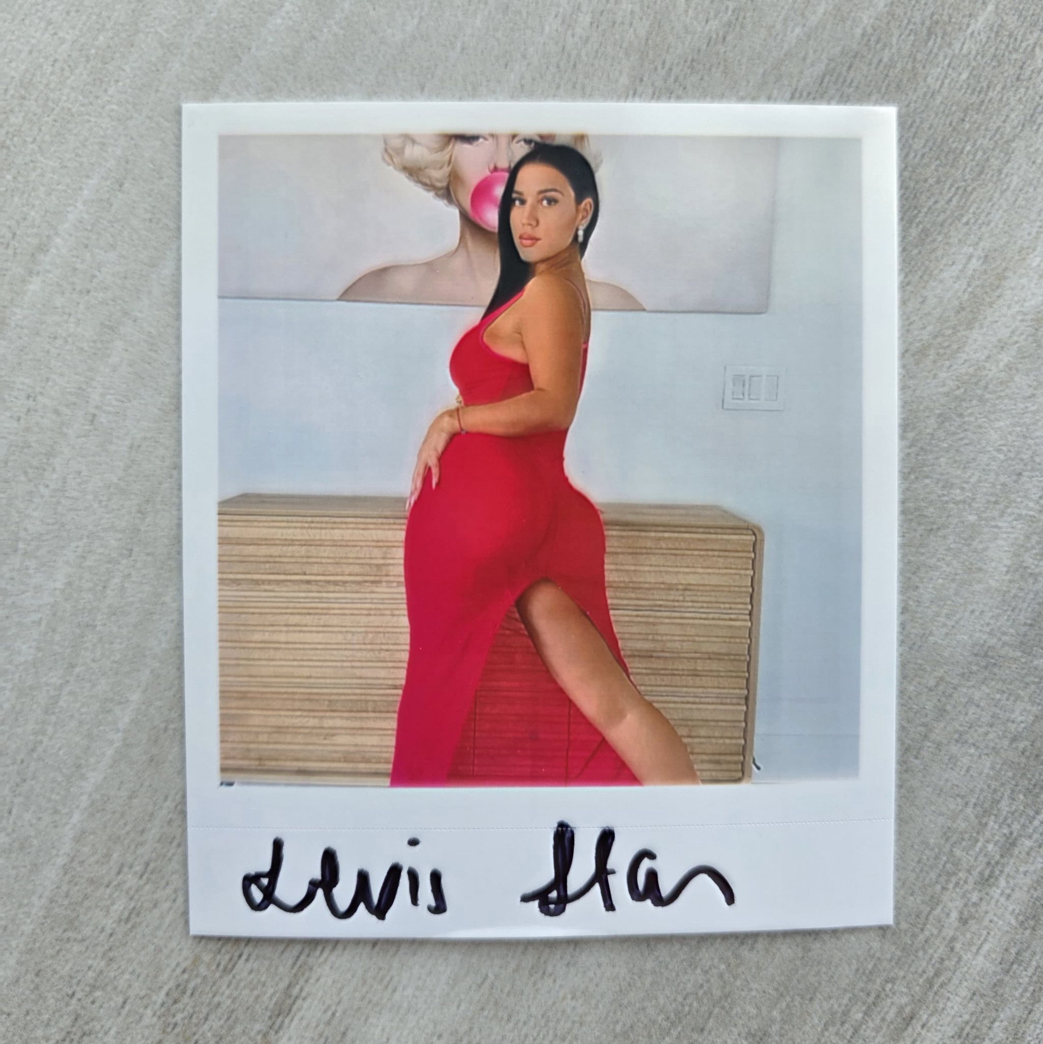 HandSigned Polaroid Photo  Exclusive Collectible 6