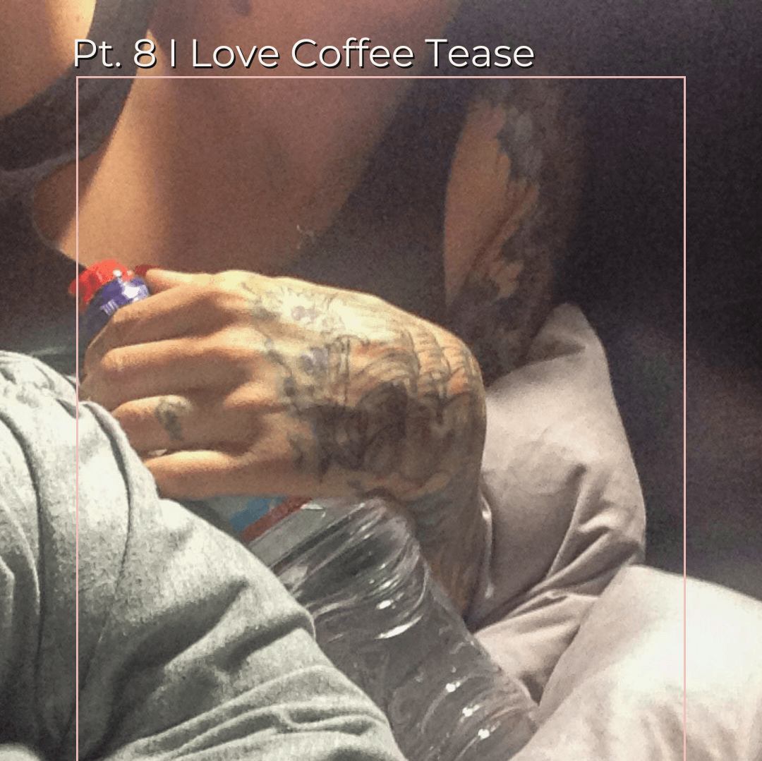 Pt 8 I Love Coffee Tease set