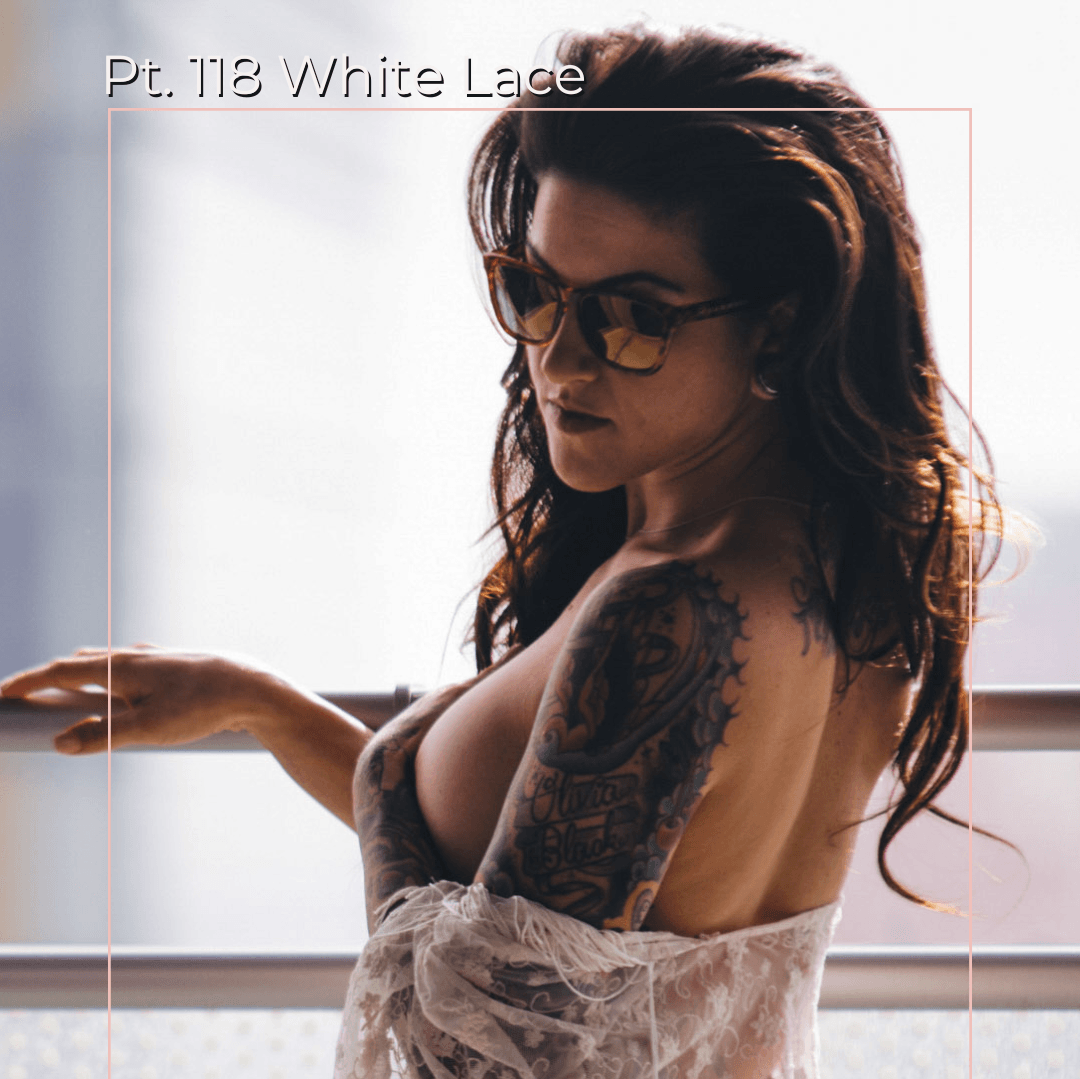 Pt 118 White Lace Set