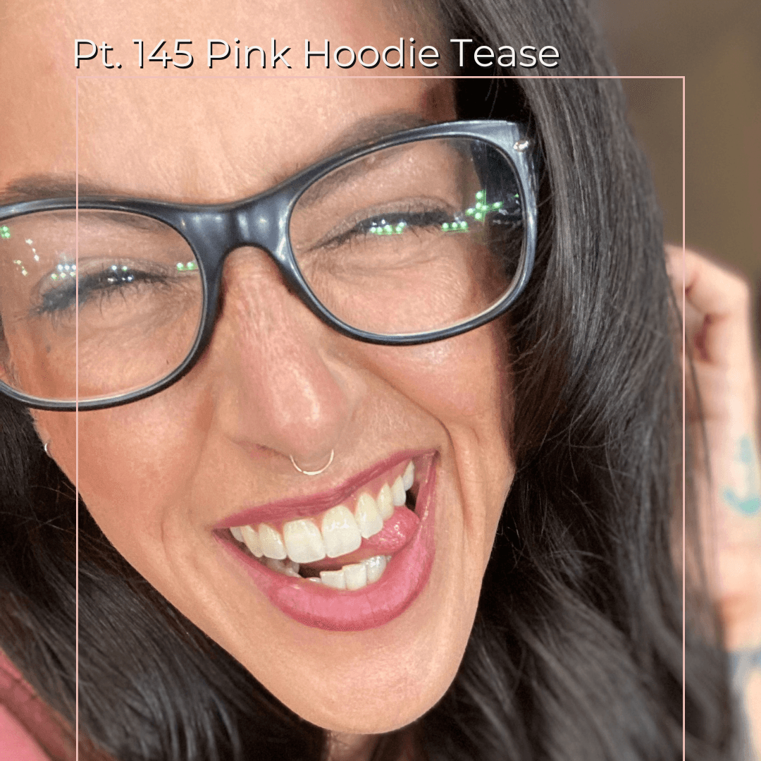 Pt 145 Pink Hoodie Selfie Tease Set