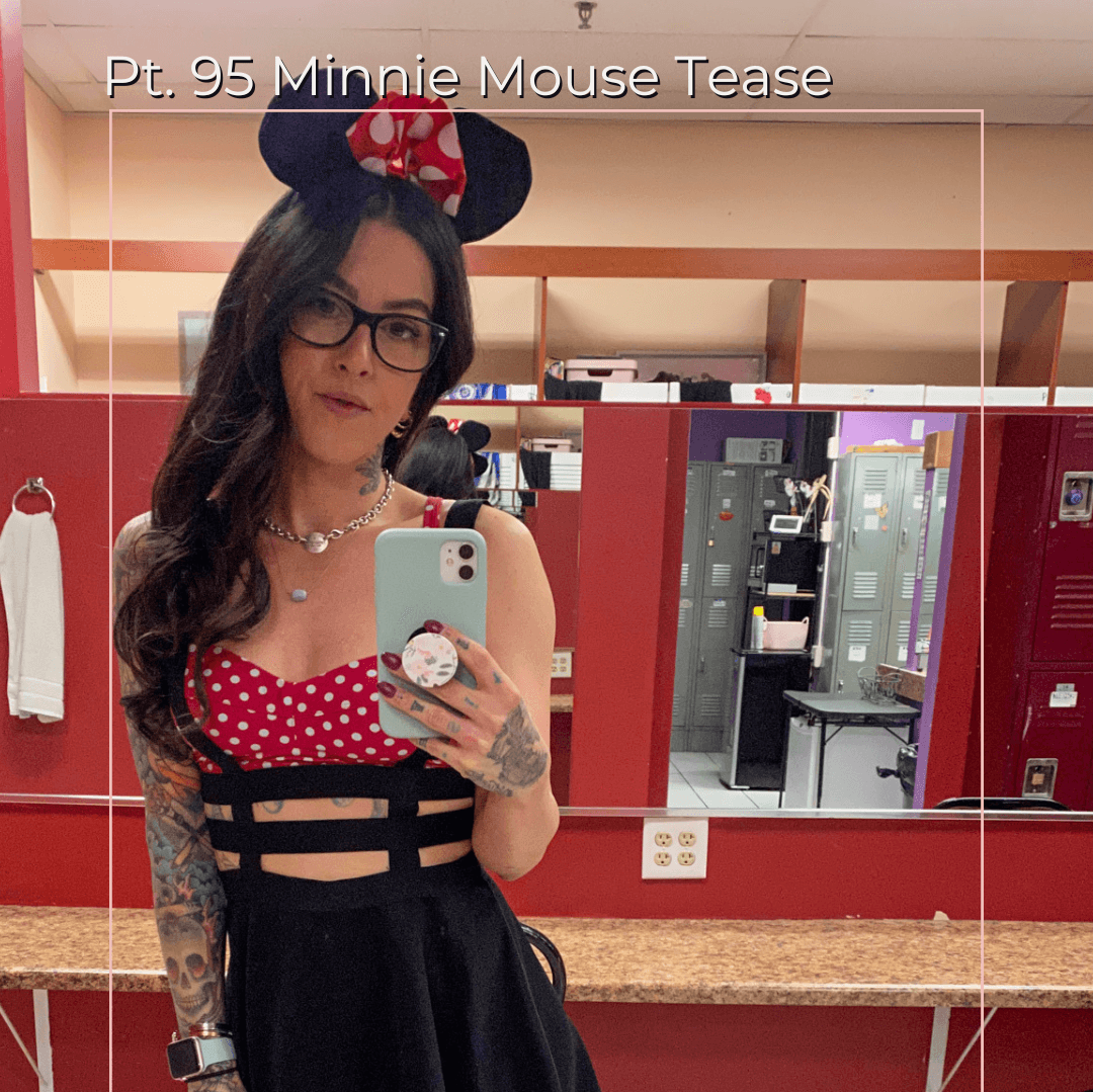 Pt 95 Minnie Mouse Tease Set