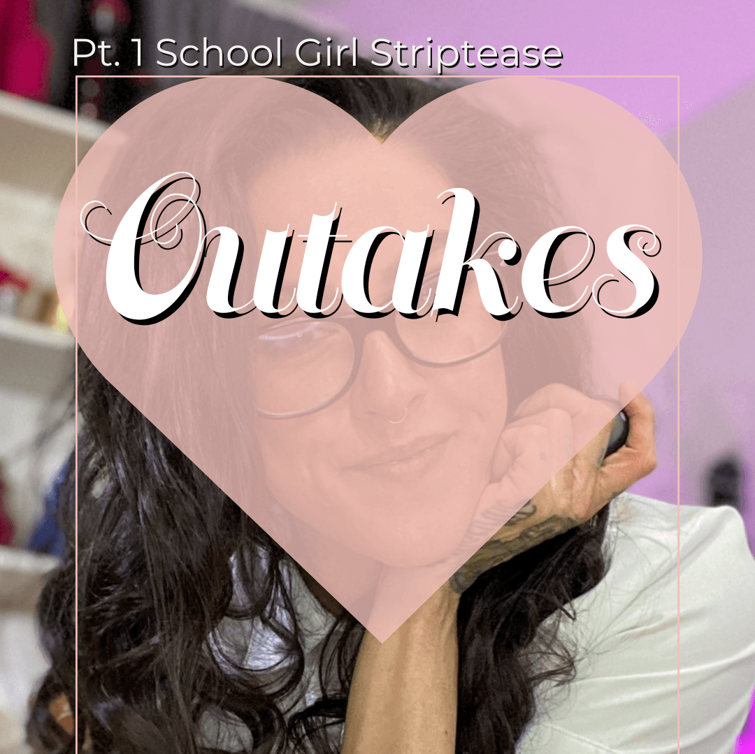 Pt 1 School Girl Striptease Outakes