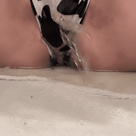 Golden Shower Towels