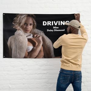 Flag Driving Miss Daisy Diamond