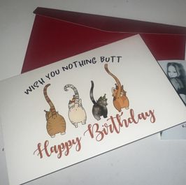 Happy Birthday Card and Signed Photo