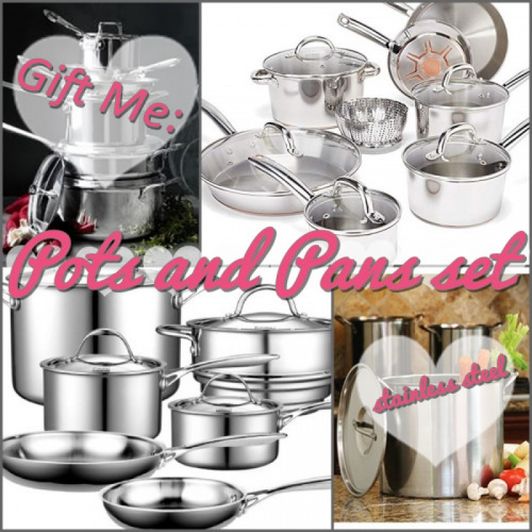 Gift Me: New Pots and Pans Set