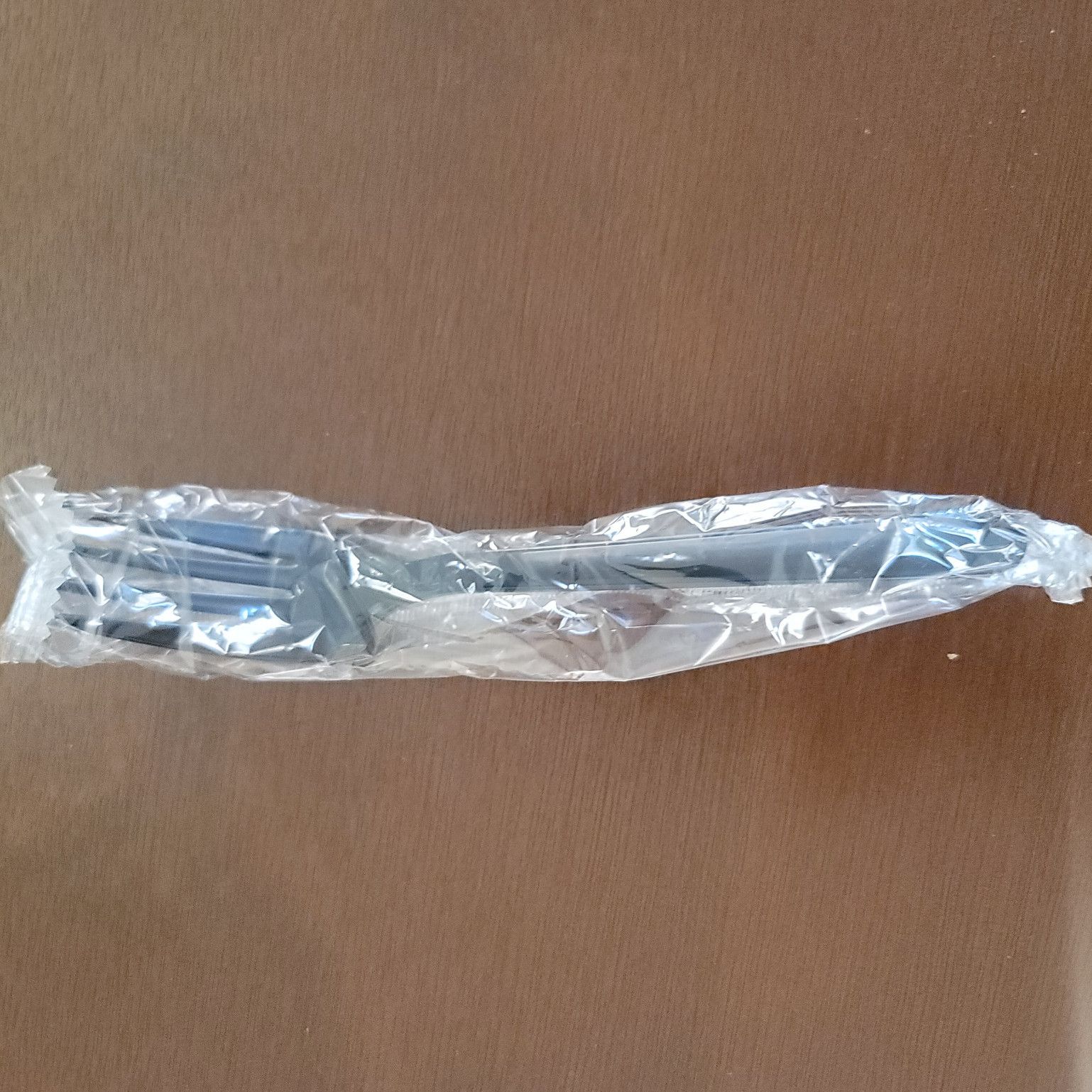 Plastic convenience utensil