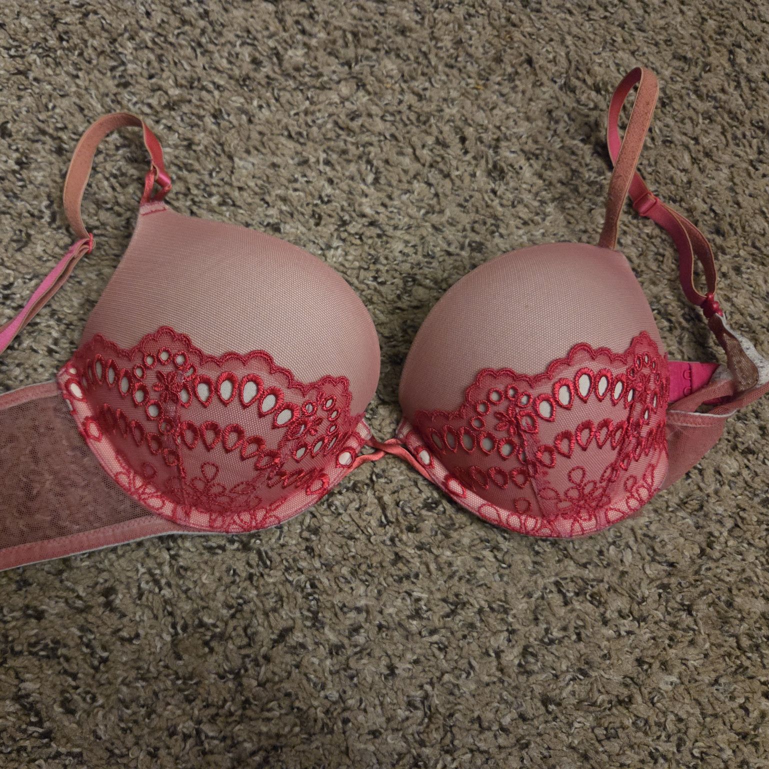 VS bombshell bra worn by me