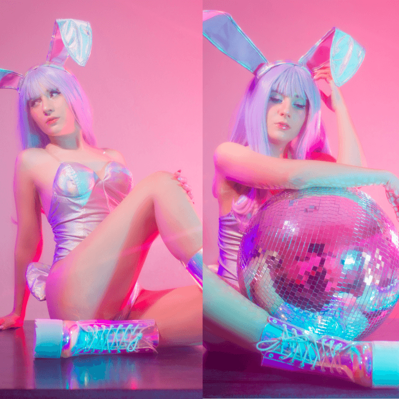 Disco Bunny Photoset
