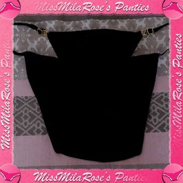 Black Victoria Secret Thong