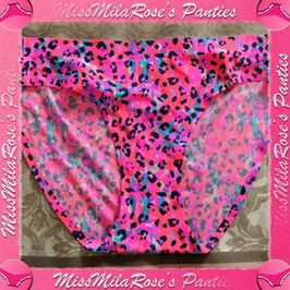 Vibrant Cheetah Print Panty