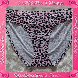 pink cheetah print panty