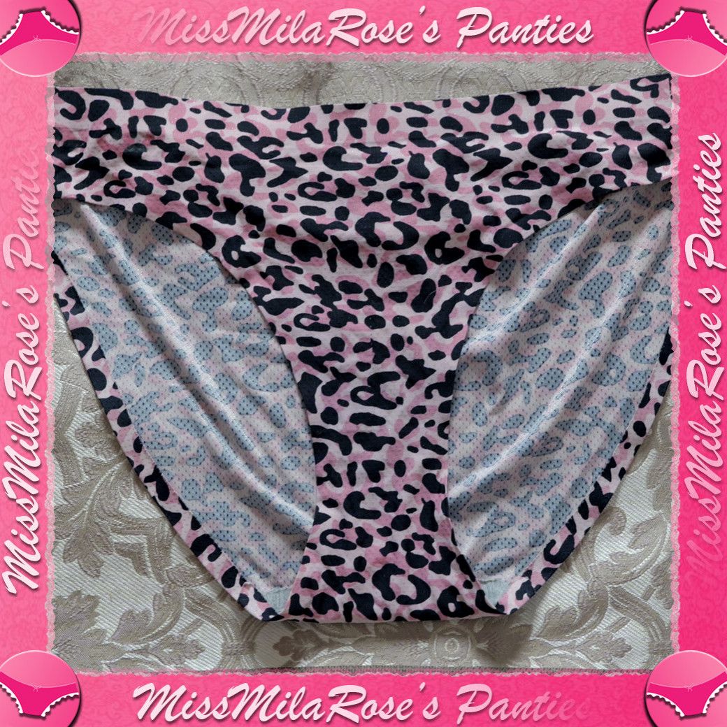 pink cheetah print panty