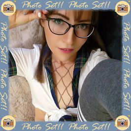 TEEN School Girl Photo Set