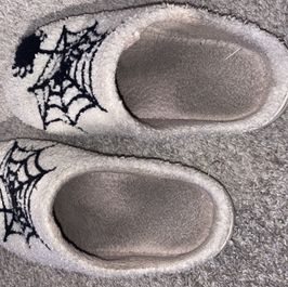Well Worn Halloween Slippers
