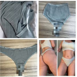 Laundry basket Sage Green Ripped Thong