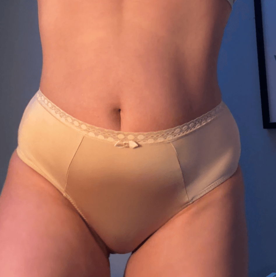 Second Skin Luxury Panties Creamy Beige Satin