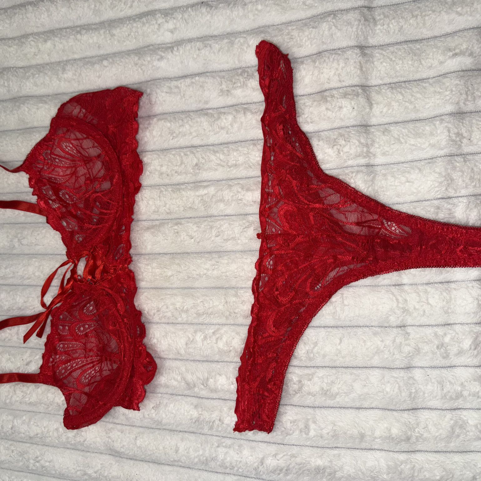 Red Lingerie Set from pro scene