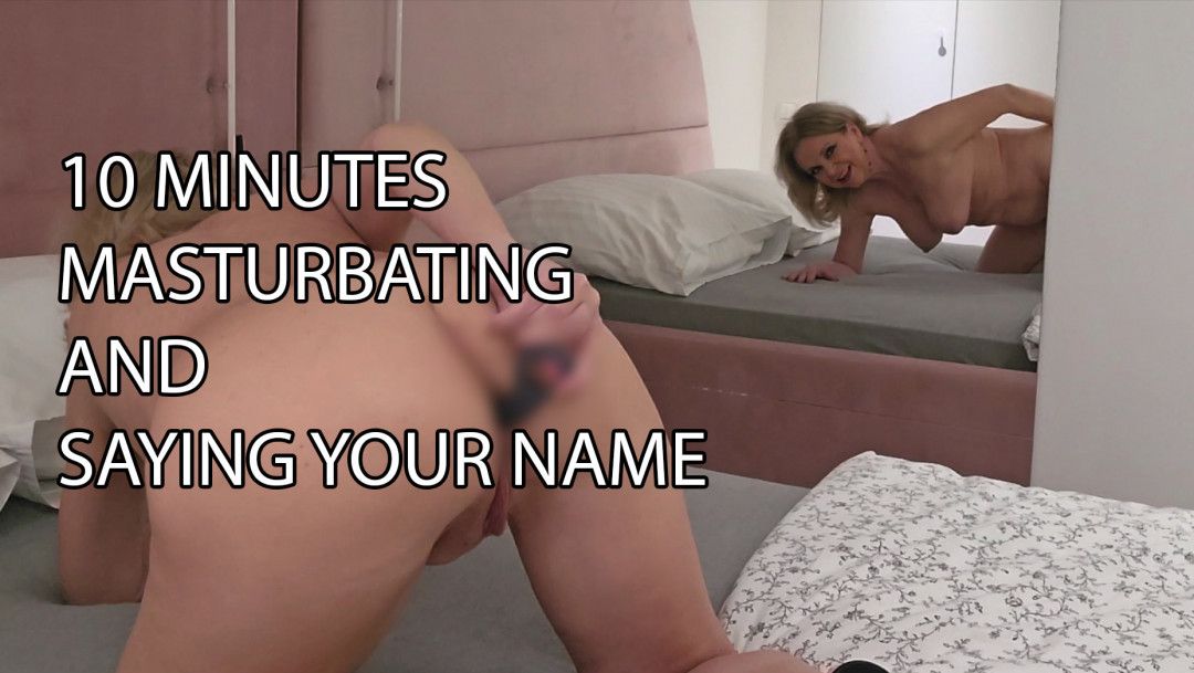 10 MINUTES MASTURBATING