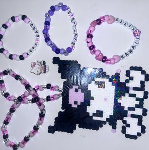 Kuromi Hello Kitty Set