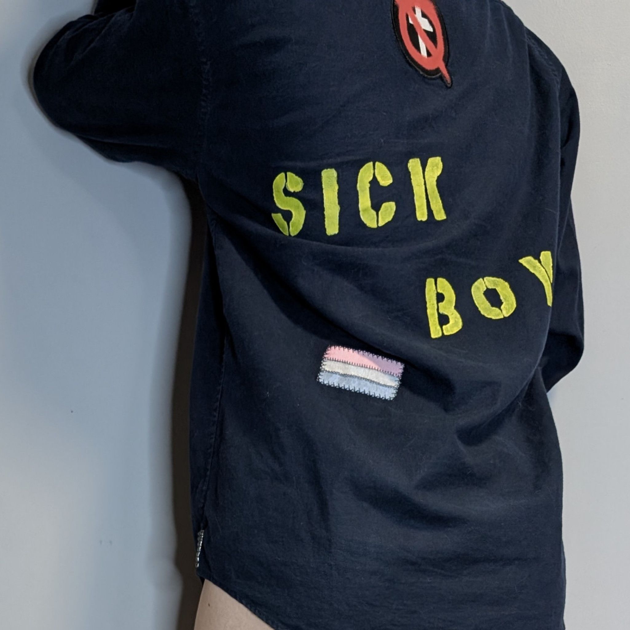 Transgender Flag Iron On Patch