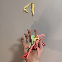 Handful of Popped Balloon Remnants From Streams and Vids