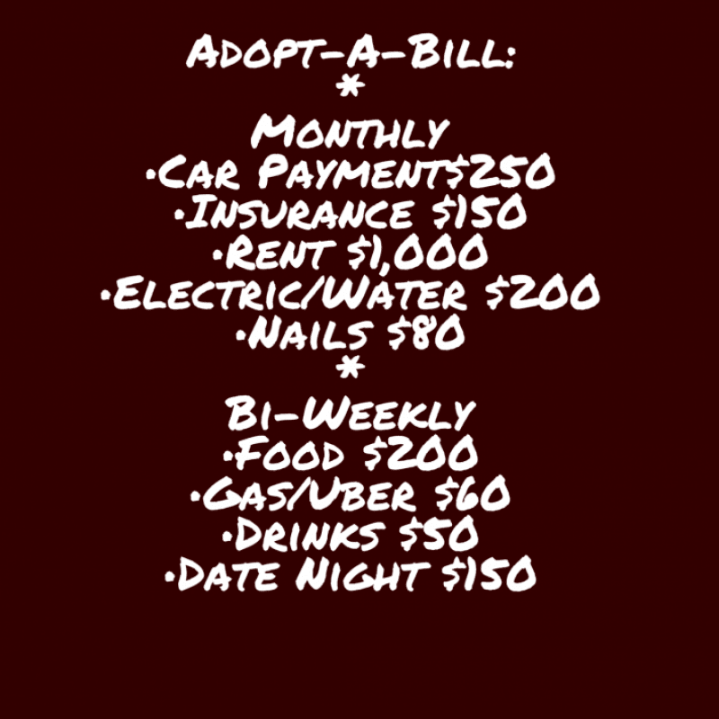 Adopt A Bill