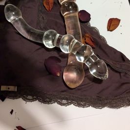 Temperature Changing Glass Dildo
